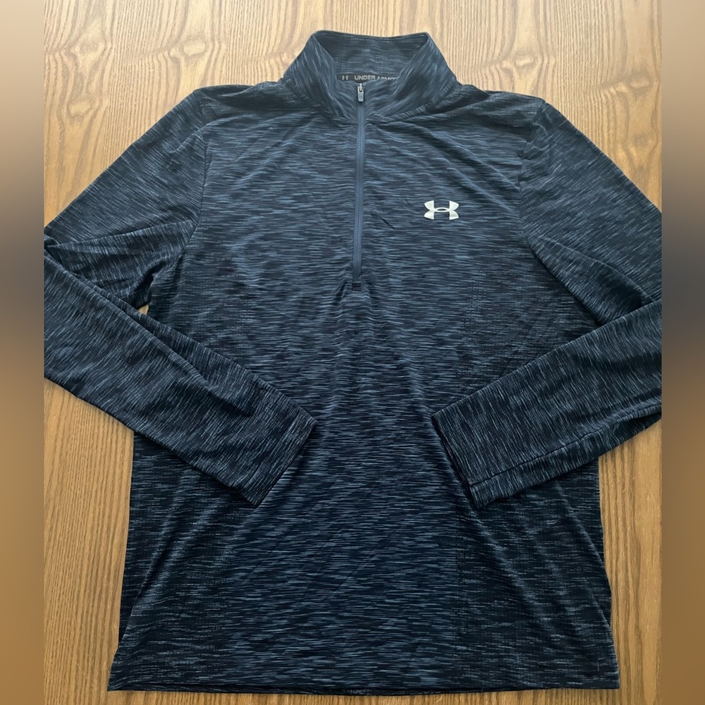 Under Armour Men's Navy Quarter-Zip Jacket